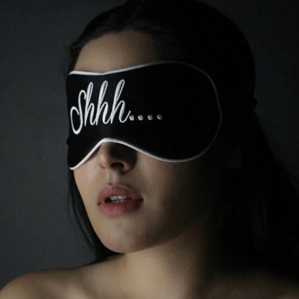 KISSKILL Silk Sleeping Mask Shhh... NWT